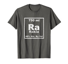 Load image into Gallery viewer, Rakia Periodic Table Element Shirt Funny Chemistry Gifts
