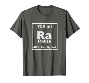 Rakia Periodic Table Element Shirt Funny Chemistry Gifts