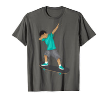 Load image into Gallery viewer, Cute Dabbing Boy On Skateboard Shirt Funny Skater Gift
