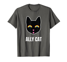 Load image into Gallery viewer, ALLY AF LGBT Shirt - Ally Cat
