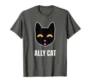 ALLY AF LGBT Shirt - Ally Cat