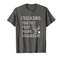Load image into Gallery viewer, Farming Chicken Poop T-Shirt | Funny Saying Sarcastic Tee
