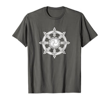 Load image into Gallery viewer, Dharma Wheel Buddhist Meditation Yoga Buddha T-Shirt
