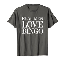 Load image into Gallery viewer, Mens Bingo T Shirt For Gift: Real Men Love Bingo

