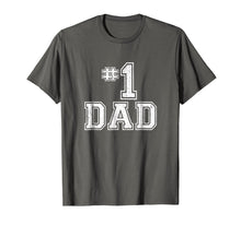 Load image into Gallery viewer, #1 Dad Number One Father&#39;s Day Vintage Style T-Shirt
