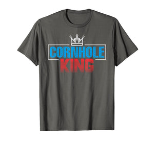 Cornhole King Crown Champions T Shirt