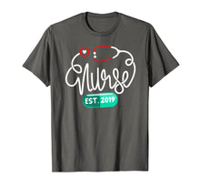 Load image into Gallery viewer, New Nurse Grad Graduate 2019 RN shirt Nurse Est 2019 T-Shirt
