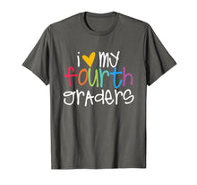 Load image into Gallery viewer, 4th Grade Teacher Shirts - I Love My Fourth Graders
