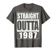 Load image into Gallery viewer, Straight Outta 1987 T-Shirt 32nd Birthday Gift Shirt
