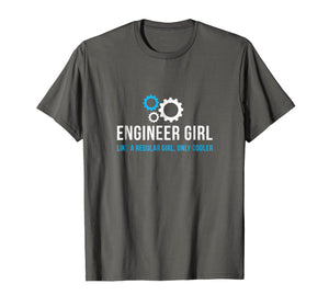 Engineer Girl Shirt Funny Cute Engineering STEM Gift