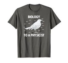 Load image into Gallery viewer, Biology to a Physicist - Funny Physics Shirt
