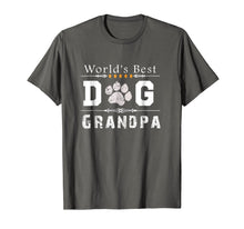 Load image into Gallery viewer, Mens World&#39;s Best Dog Grandpa T-Shirt
