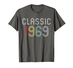 50th Birthday Vintage Classic Gift shirt 1969 T-Shirt