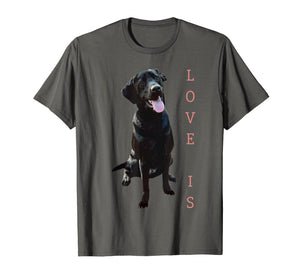 Labrador Retriever Shirt Women Men Kids Black Lab Dog Mom
