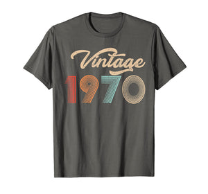 49th Birthday Gift Straight Outta Classic 1970 Vintage Shirt