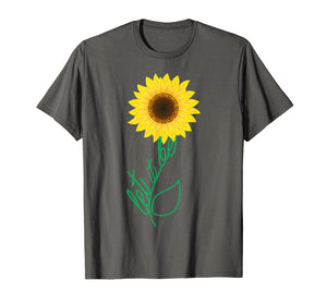 Let It Be Sunflower Hippie Gypsy Soul Lover Vintage T-Shirt