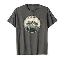 Load image into Gallery viewer, Save the Chubby Unicorn T-Shirt Rhino conservation
