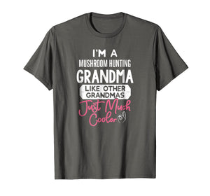 Cool Mothers Day T-Shirt Mushroom Hunting Grandma