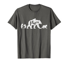 Load image into Gallery viewer, Papa Bear T Shirt with Four Cubs
