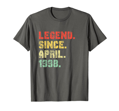 Vintage Legend April 1998 Shirt 21st Birthday Gift Him Her