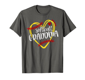 Softball Grandma, Softball Tshirt for Womens and Girls