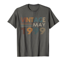 Load image into Gallery viewer, Retro Vintage May 1999 T Shirt 20th Birthday Gifts Tee
