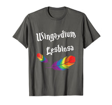 Load image into Gallery viewer, Wingaydium Lesbiosa Womens Shirt | Gay Pride Shirt 2018
