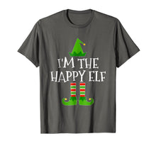 Load image into Gallery viewer, I&#39;m The Happy Elf Matching Family Group Christmas T Shirt
