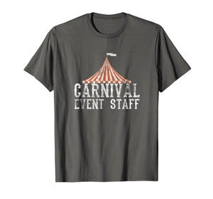 Carnival Event Staff T-Shirt Circus Tent Distressed Tee