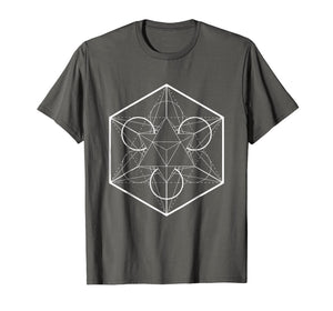 Metatrons Merkaba Sacred Geometry T-Shirt