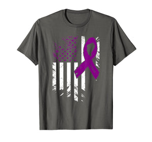 Lupus Awareness T-Shirt American Flag Tee Gift