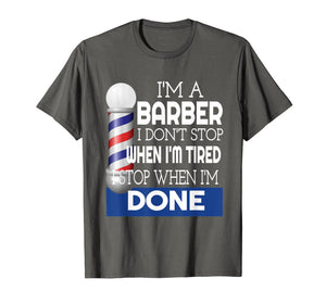 Barber Shirt Funny Barber College Graduation Gift