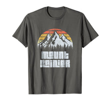 Load image into Gallery viewer, Mt. Rainier National Park Washington Mountains Retro T-shirt
