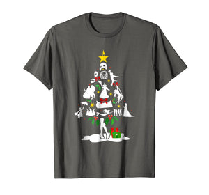 Broadway Musical Theatre Christmas Tree T- shirt