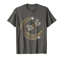 Load image into Gallery viewer, My Old Friend Moon and Dragonfly T-Shirt
