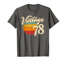 Load image into Gallery viewer, 1978 Retro Vintage 41th Birthday Gift T Shirt
