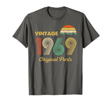 Load image into Gallery viewer, Made in 1969 T-Shirt Vintage 1969 50 years old Birthday Gift
