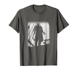 Nosferatu Vampire Classic Horror Black T-Shirt Dracula Men