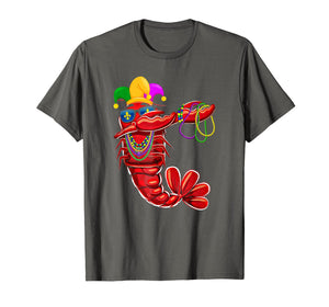 Dabbing Mardi Gras Bead Jester Hat Crawfish Boil