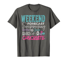 Load image into Gallery viewer, Scrapbook T-shirt Weekend Forecast Scrapbooking Crafting
