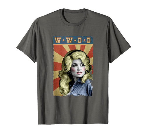 W-W-D-D Funny Dolly Vintage distressed Retro T-Shirt
