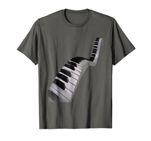 Abstract Piano Keys T-Shirt