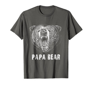Papa Bear T-shirt Best gift for Dad