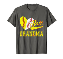 Load image into Gallery viewer, Baseball Softball Ball Heart Grandma Shirt Mother&#39;s Day Gift
