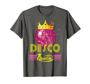 Disco Queen Tshirt - Retro 70s Vintage Disco Ball