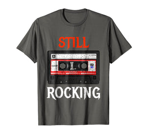 Classic Rock Cassette Tape T-Shirt - Funny 80's Vintage Tee