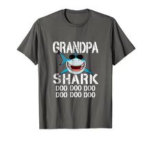 Load image into Gallery viewer, Mens Grandpa Shark Doo Doo T-Shirt Family Matching Tees
