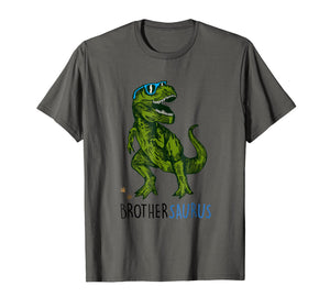Brothersaurus T Shirt T rex Brother Saurus for Kids Teens