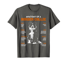 Load image into Gallery viewer, Anatomy Of A Border Collie Dogs T Shirt Funny Gift
