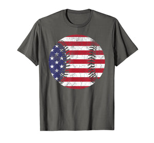 American Flag Baseball Shirt July 4th USA Men Women Kids
